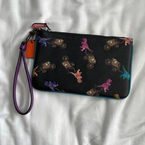 coach rexy and carriage wristlet
